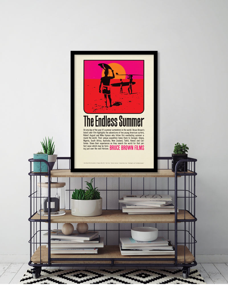 The Endless Summer Art Print by John van Hamersveld