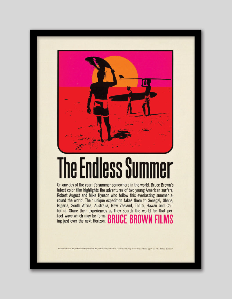 The Endless Summer Art Print by John van Hamersveld