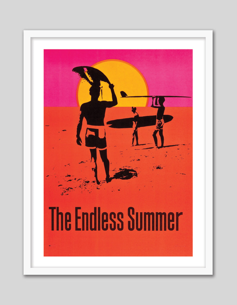 The Endless Summer Art Print by John van Hamersveld | Surf Art Prints | The Good Poster Co.