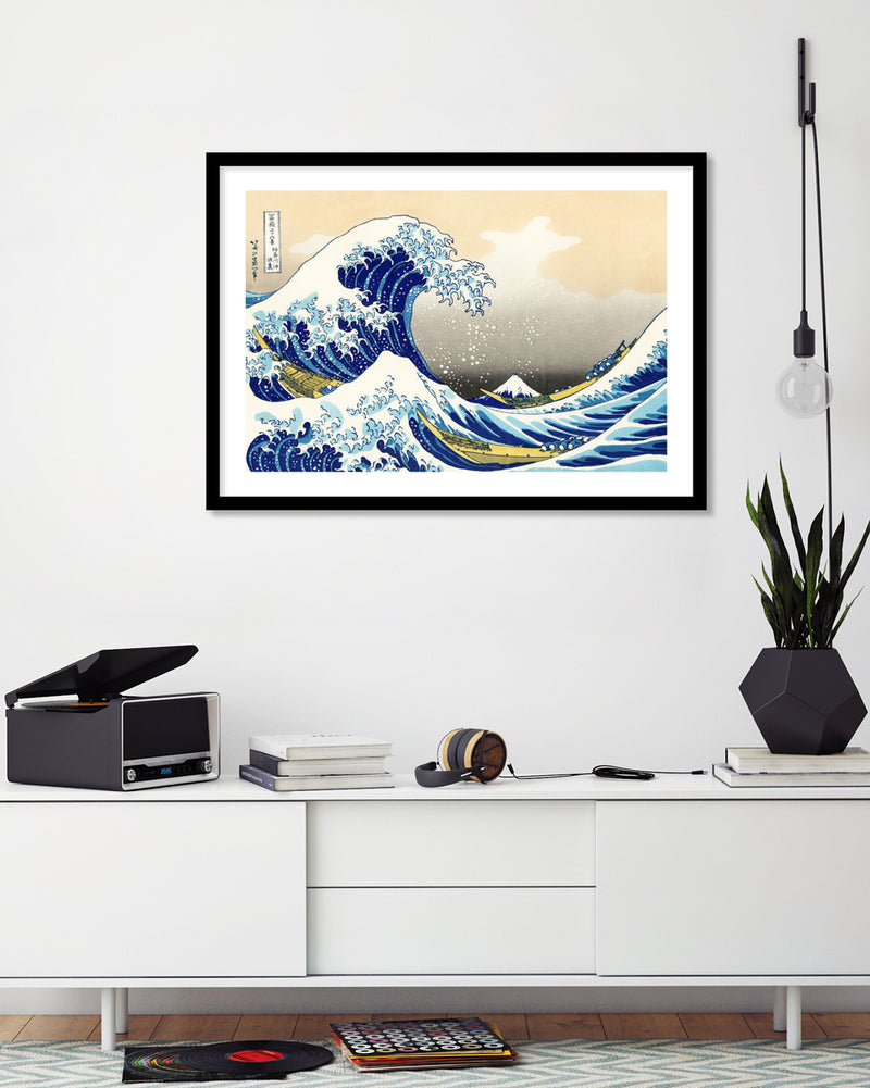 The Great Wave off Kanagawa Art Print by Katsushika Hokusai