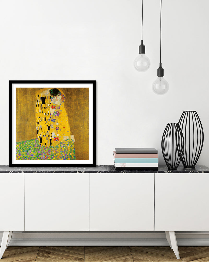 The Kiss Art Print by Gustav Klimt