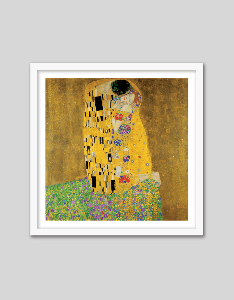 The Kiss Art Print by Gustav Klimt