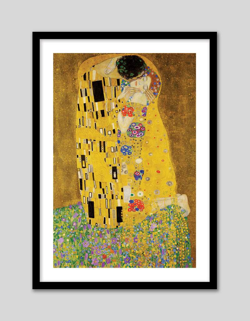 The Kiss Art Print by Gustav Klimt