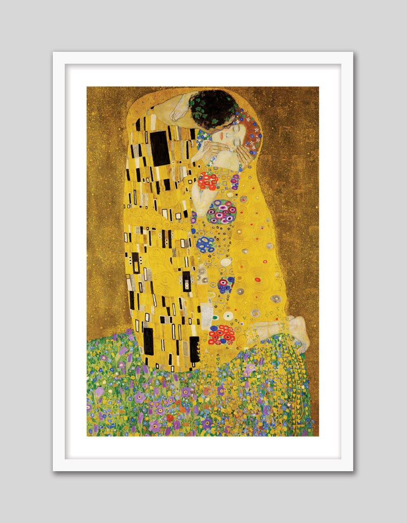 The Kiss Art Print by Gustav Klimt