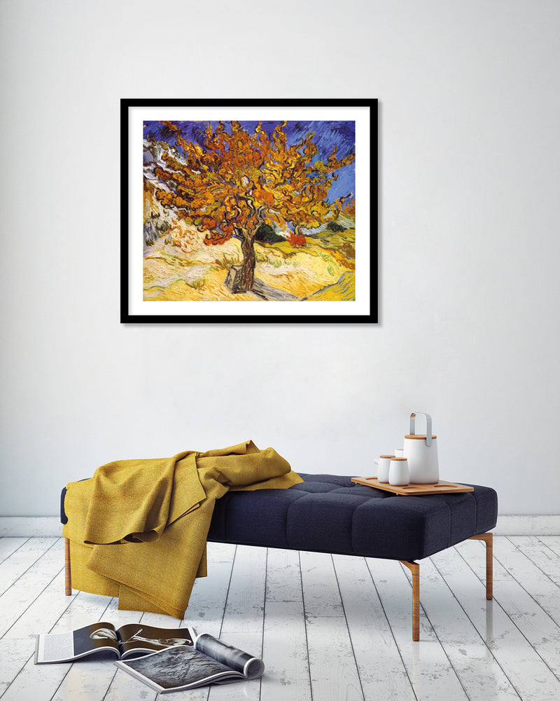 The Mulberry Tree Art Print by Vincent van Gogh