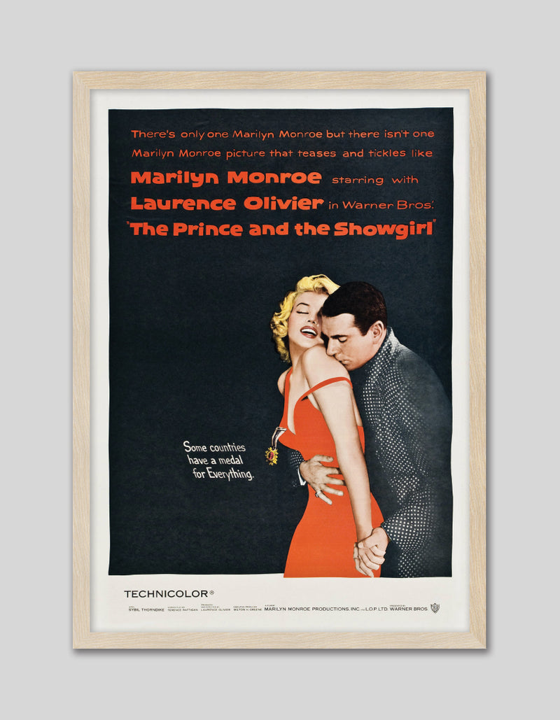 The Prince and the Showgirl Movie Poster | Vintage Movie Poster | The Good Poster Co.