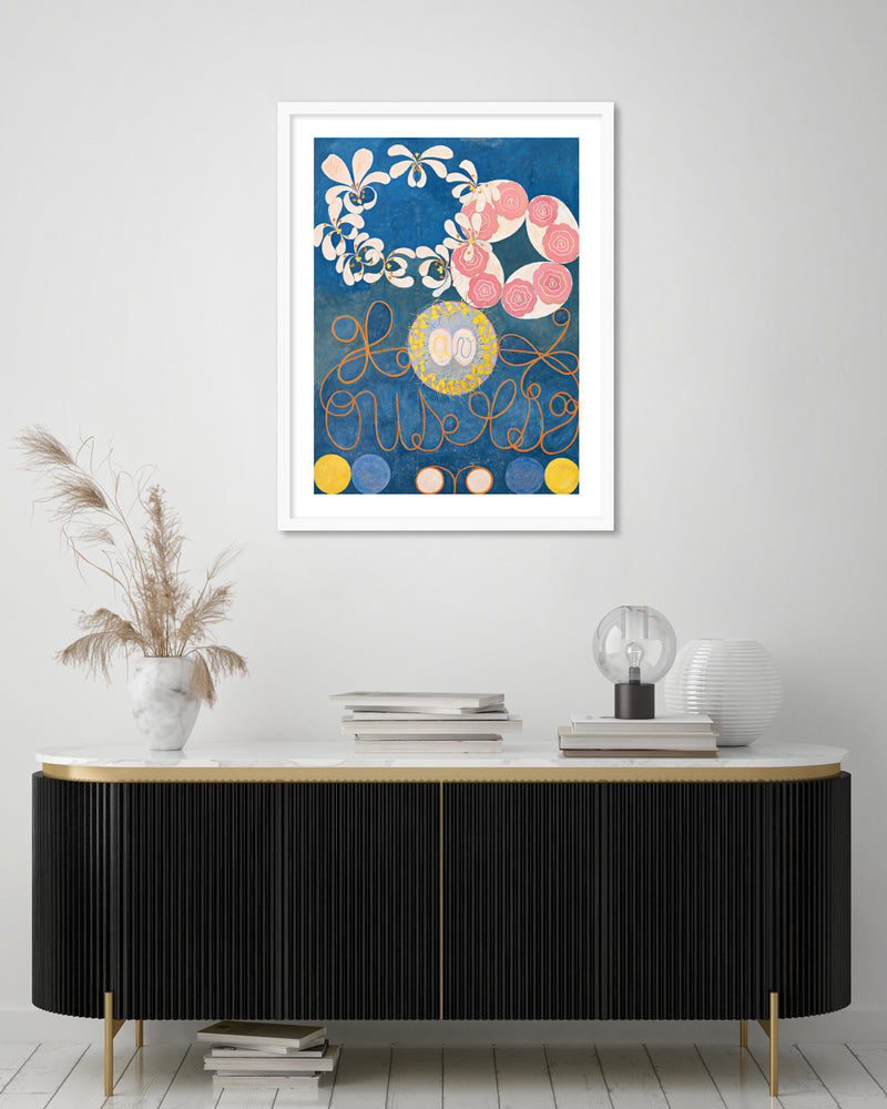 The Ten Largest No. 1 Childhood Art Print by Hilma af Klint
