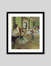 The Ballet Class Art Print by Edgar Degas