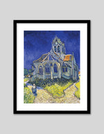 The Church in Auvers Art Print by Vincent van Gogh