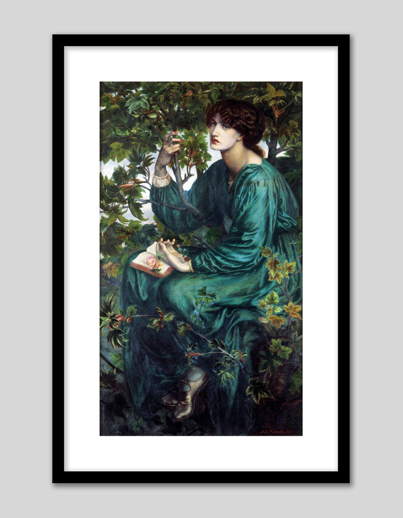 The Day Dream Art Print by Dante Gabriel Rossetti