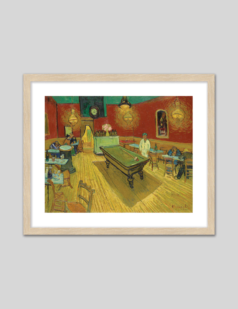The Night Cafe by Vincent van Gogh | Museum Art NZ | The Good Poster Co.