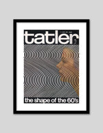 The Shape of the 60s Art Print by Tatler Magazine