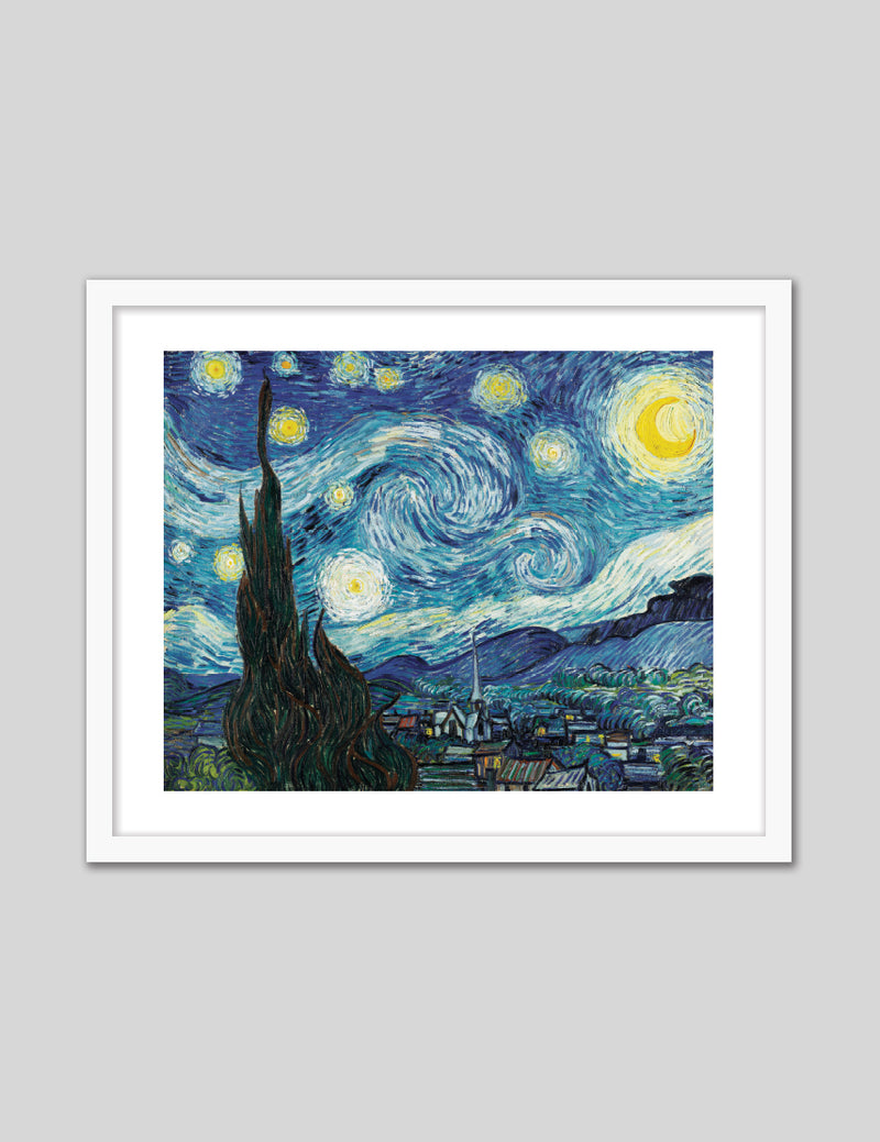 Starry Night Art Print by Vincent van Gogh