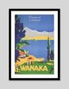Wanaka Travel Poster | Vintage Poster | The Good Poster Co.