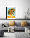 Twelve Sunflowers Art Print by Vincent van Gogh