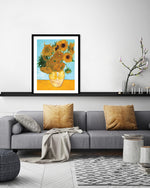 Twelve Sunflowers Art Print by Vincent van Gogh