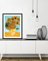 Twelve Sunflowers Art Print by Vincent van Gogh