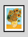 Twelve Sunflowers Art Print by Vincent van Gogh