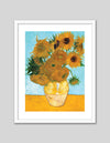 Twelve Sunflowers Art Print by Vincent van Gogh