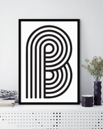 Typography Art Print | Black and White Art NZ | The Good Poster Co.