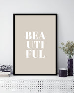 Typography Art Print | Contemporary Art NZ | The Good Poster Co.