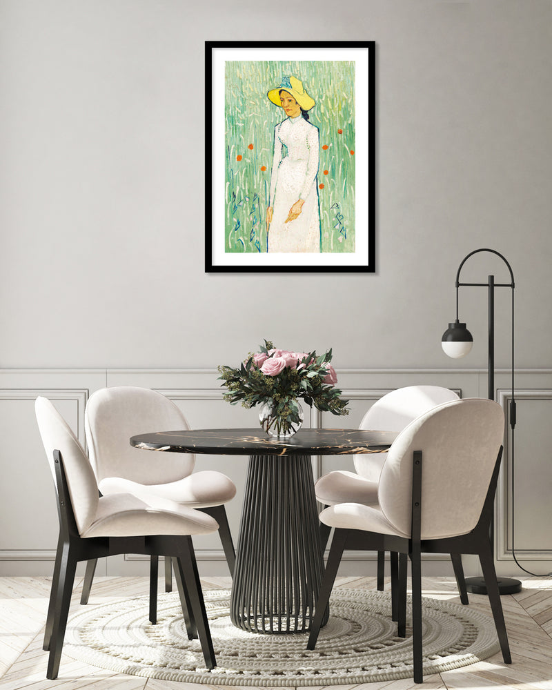 Girl in White by Vincent van Gogh | Vincent van Gogh Art Prints | The Good Poster Co.