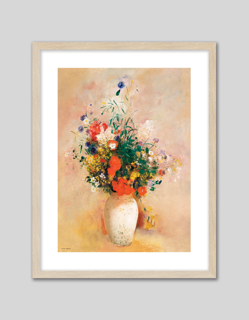 Vase of Flowers by Odilon Redon | Botanical Art NZ | The Good Poster Co.