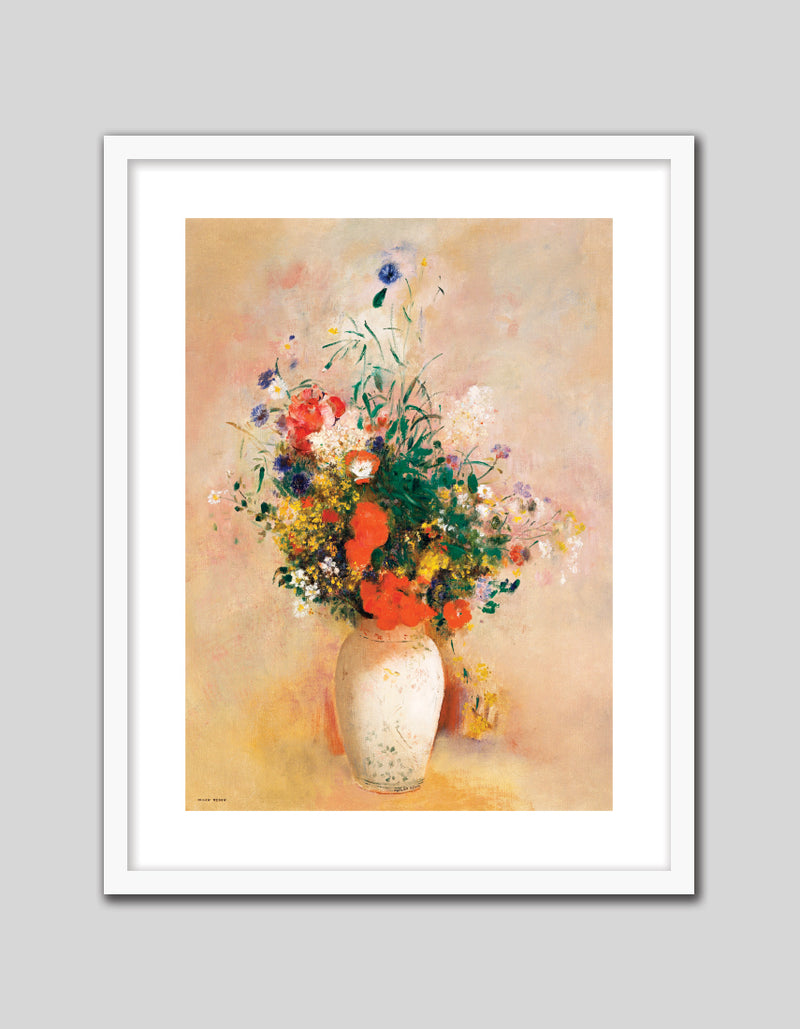 Vase of Flowers by Odilon Redon | Botanical Art NZ | The Good Poster Co.