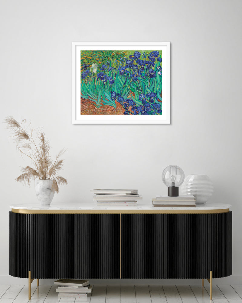 Irises by Vincent van Gogh | Vincent van Gogh Art Prints | The Good Poster Co.