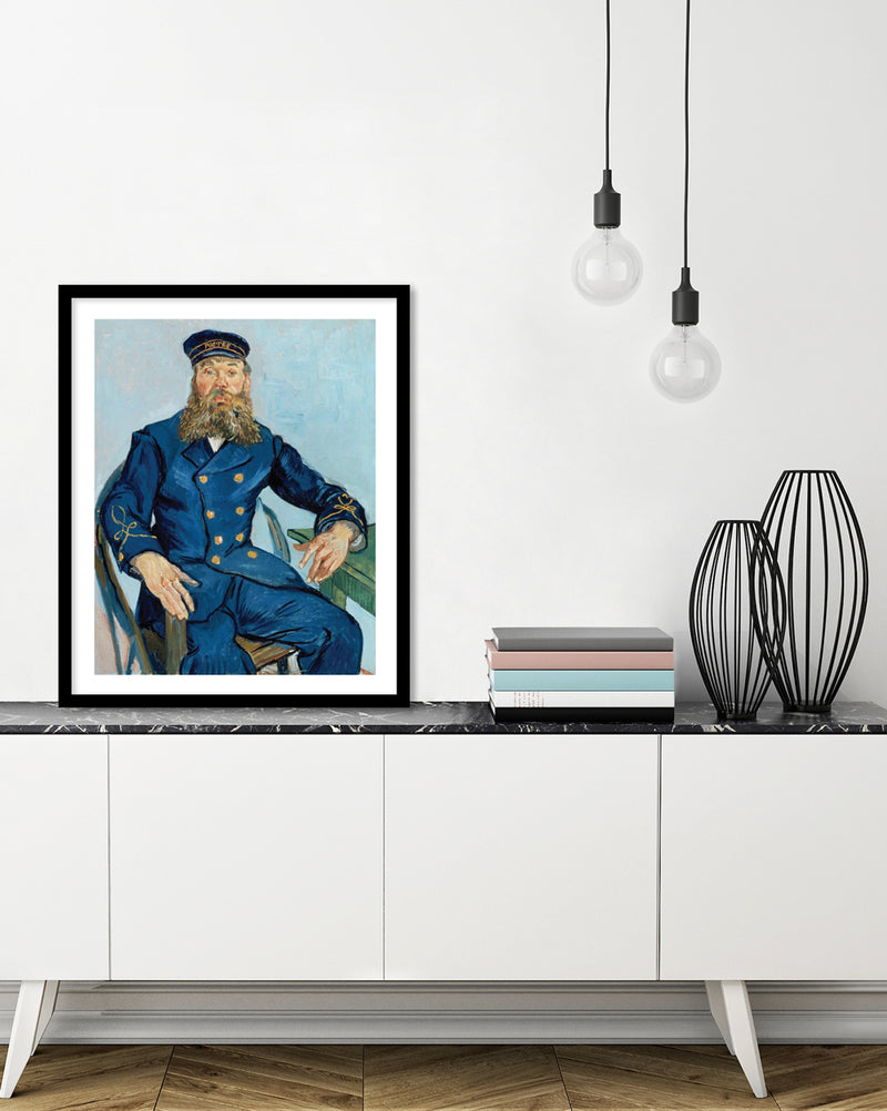 Portrait of the Postman Art Print by Vincent van Gogh | The Good Poster Co.