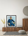 Portrait of the Postman Art Print by Vincent van Gogh | The Good Poster Co.