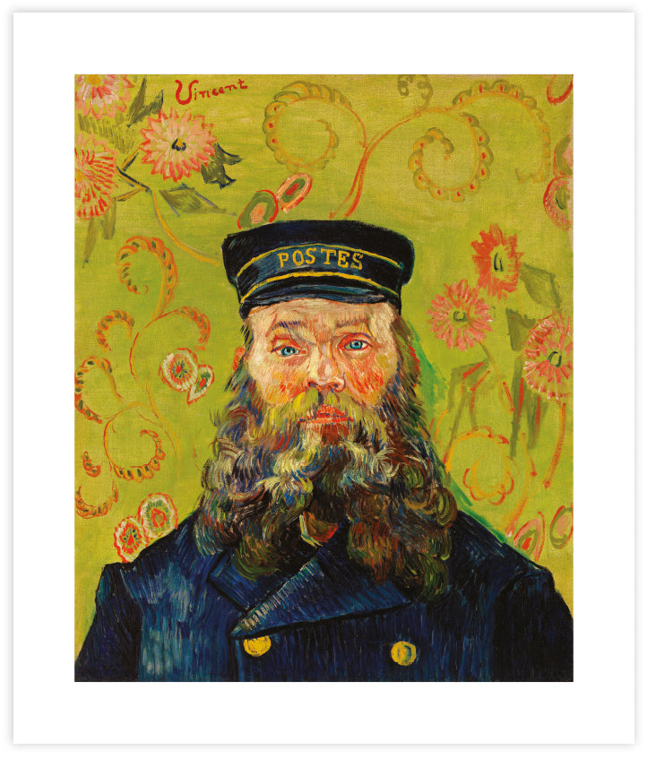 The Postman Art Print by Vincent van Gogh