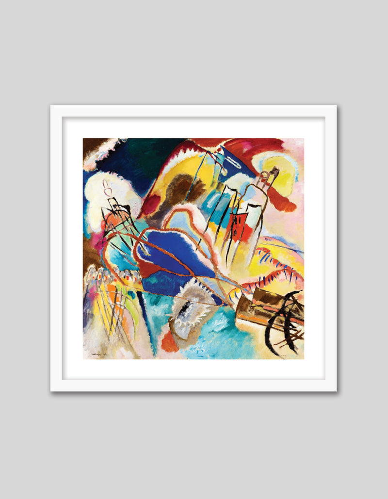 Improvisation No.30 Art Print by Wassily Kandinsky | Abstract Art | The Good Poster Co.