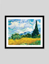 Wheat Field with Cypresses by Vincent van Gogh | Smash Crab 