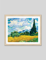 Wheat Field with Cypresses by Vincent van Gogh | Smash Crab 
