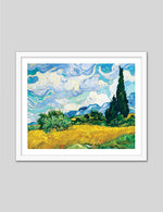 Wheat Field with Cypresses by Vincent van Gogh | Smash Crab 