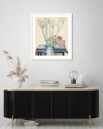 White Tulips Art Print by Charles Rennie Mackintosh
