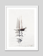 Two Masted Schooner by Winslow Homer | Sailboat Art Print | The Good Poster Co.