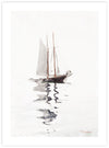 Two Masted Schooner by Winslow Homer | Sailboat Art Print | The Good Poster Co.