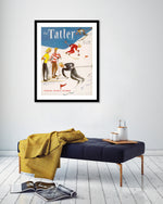 Winter Sports Number 1956 Art Print by Tatler Magazine
