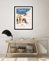Winter Sports Number 1956 Art Print by Tatler Magazine