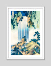Yoro Waterfall Art Print by Katsushika Hokusai
